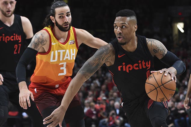 Lillard takes charge as Blazers top Jazz to claim third seed and send Utah to fifth place