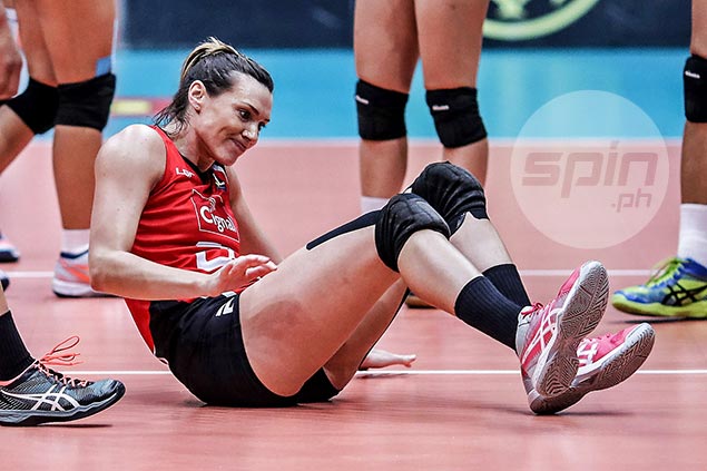 Cignal import Sonja Milanovic's PSL Grand Prix stint ends early due to ankle injury