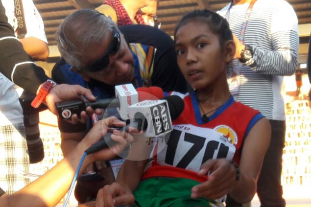 Bicol's Lheslie de Lima cops first gold in Palarong Pambansa amid confusion in 3K run