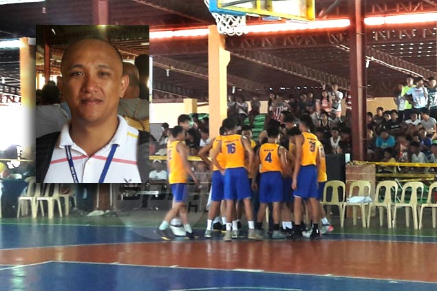 Former PBA photog Nuki Sabio now in the middle of action as Bicol coach in Palaro