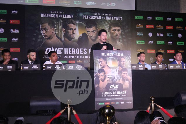 Pinoy KO artist Belingon takes spotlight as ONE rings in changes in Manila card