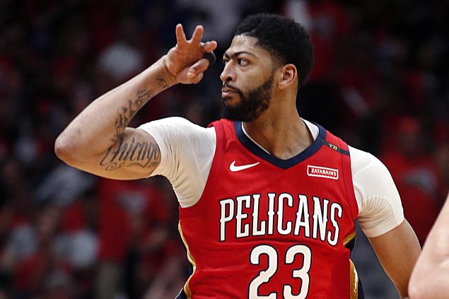 Gentry all praises for Anthony Davis as sixth-seeded Pelicans handily put away No. 3 Blazers