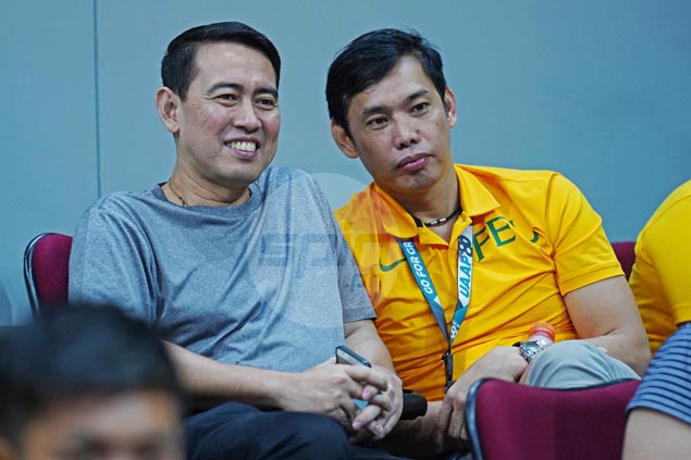 College teammates de Jesus, Pascua back as rivals in UAAP finals after 27 years