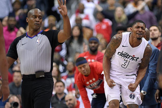 Beal 'beyond mad' over 'soft calls' but savors Wizards' series-tying win as Raptors crumble late