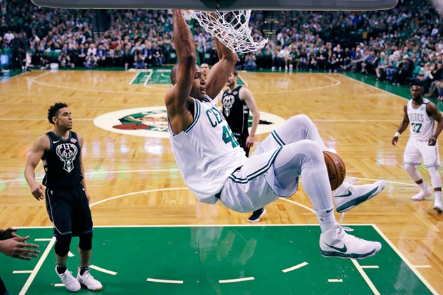 Horford posts huge double-double, Smart solid in return from injury as C’s down Bucks for 3-2 lead