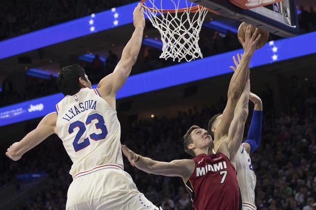 Sixers march on to Eastern Conference semis, finish off Heat in Game Five