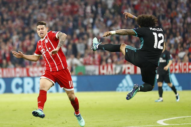 Marcelo, Marco Asensio spark comeback as Madrid beats Bayern away to take control of semifinal