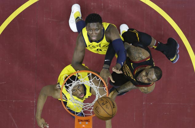 Victor Oladipo insists LeBron James’ late-game block illegal: ‘It was a goaltend’