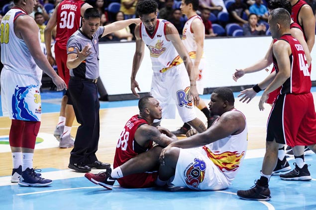 Belga, Ahanmisi atone for miscues, deliver for Rain or Shine in OT win over Alaska