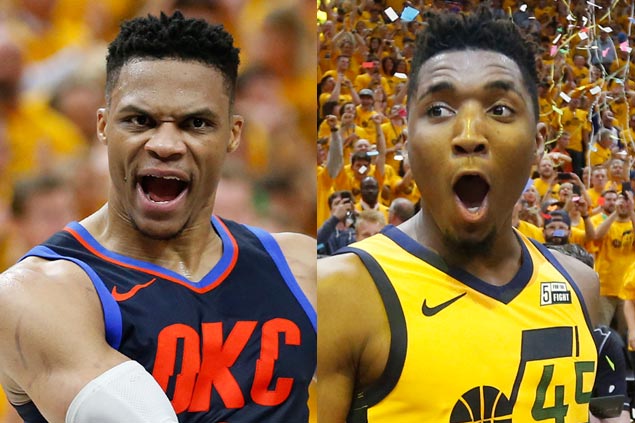 Mitchell all smiles in tough closeout match as agitated Westbrook takes swipe at Utah fan