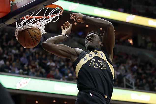 Raptors coach Casey lauds reserves for late surge to boot out Wizards: 'They closed it out for us'