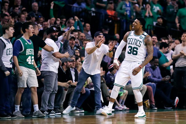 Celtics make Eastern Conference semis for second straight year after edging Bucks in seven games