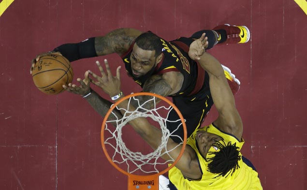 LeBron not done yet, but Pacers series has taken physical toll: ‘I'm burnt right now’