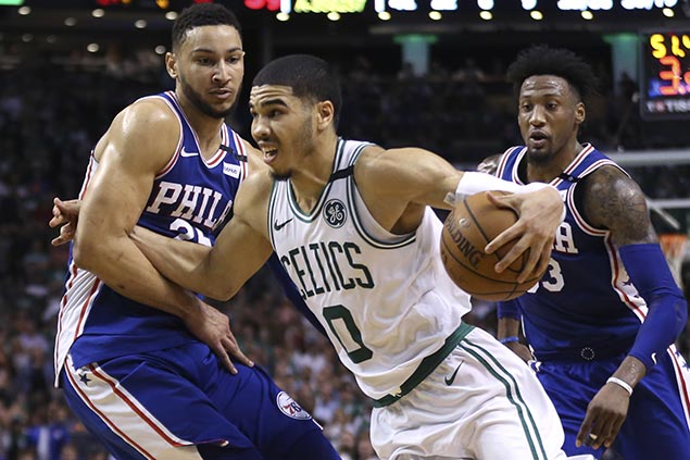 As Celtics youngsters shine, Ben Simmons quick to shrug off horror one ...