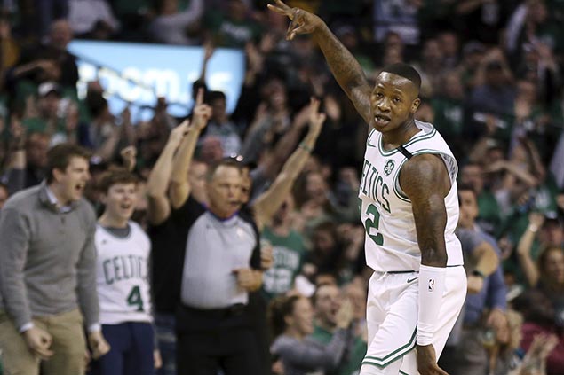 Rozier sparks late flurry to complete comeback from 22 down as Celtics pad lead over Sixers