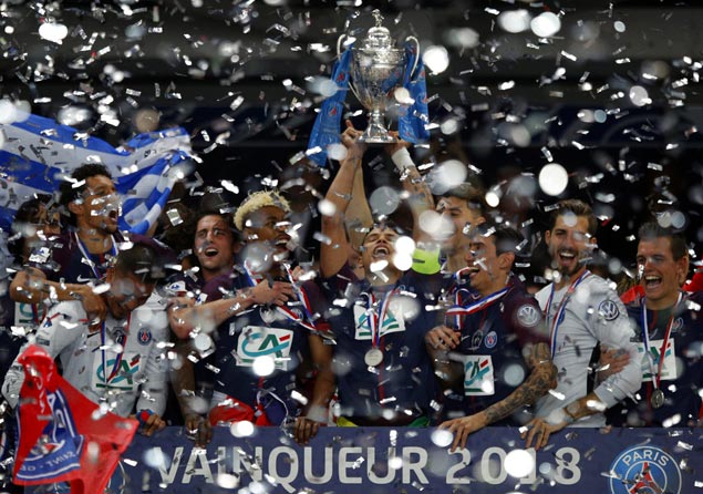 Paris Saint-Germain beats valiant minnow Les Herbiers to win Coupe de France