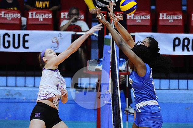 Iriga-Navy import Macy Ubben deflects credit to teammates for impressive PVL debut