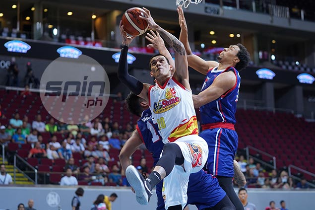 Almazan shrugs off late benching, rues flat start in loss to Dyip: 'Masyado kaming nag-relax'