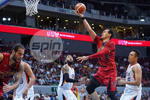 Fajardo says SMB rookie Standhardinger will eventually get the hang of it