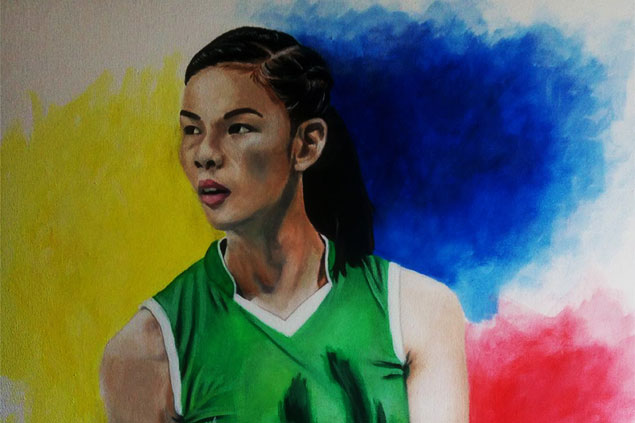 Majoy Baron and Co. feted as visual artists paint 'Portrait of the Cordillera Athlete'