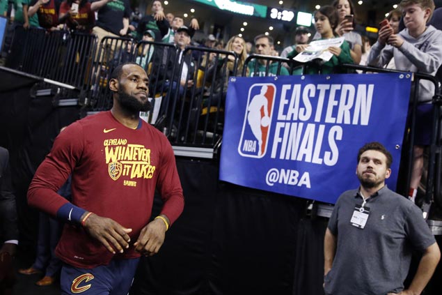LeBron not worried being down 0-1, credits Celtics and Morris for solid defense