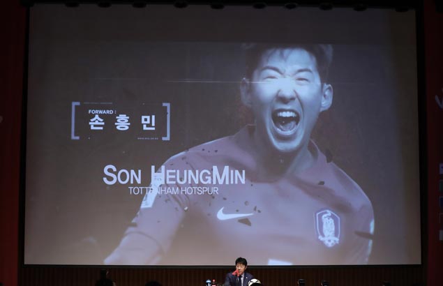 Spurs forward Son Heung-min leads South Korea’s challenge in World Cup