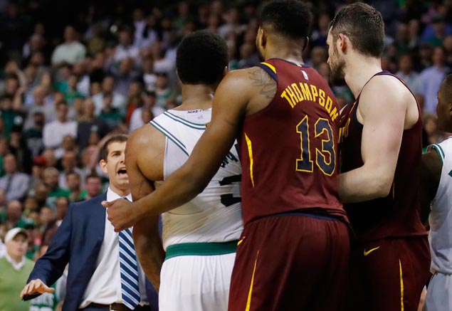 JR Smith branded a 'bully' for push on Al Horford, but insists no malicious intent