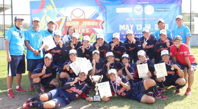 Japan rips Chinese Taipei to complete sweep of Asian Under 19 women’s softball