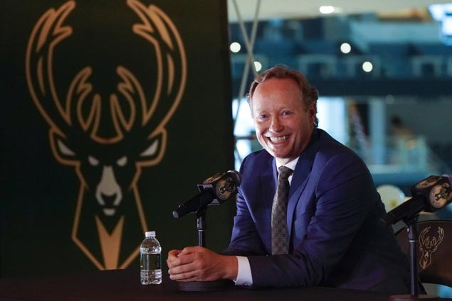 Mike Budenholzer eager to start work with Giannis Antetokounmpo: ‘He's going to get a lot better’