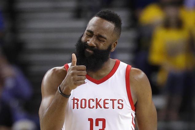 Series even as Rockets catch fire in fourth to end Warriors’ home playoff win streak at 16