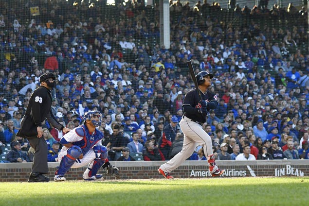 Jose Ramirez hits 14th homer of season as Indians rout Cubs