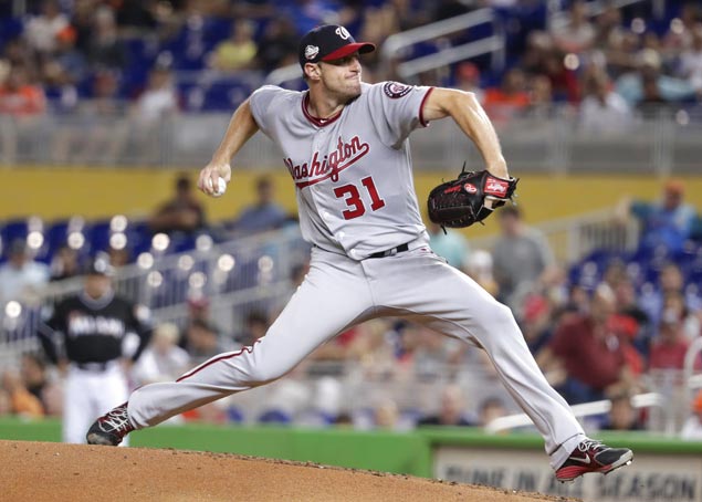 Despite unsightly outing by his standards, Max Scherzer earned his NL-leading 8th win as Nats beat Marlins