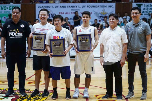 Home party for surprise All-Star Emman Monfort as team wins Shooting ...