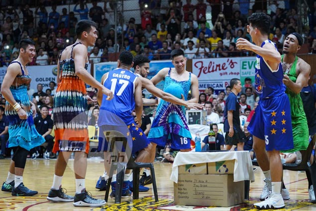 Gilas Pilipinas earns consolation with dance-off win against Visayas All-Stars