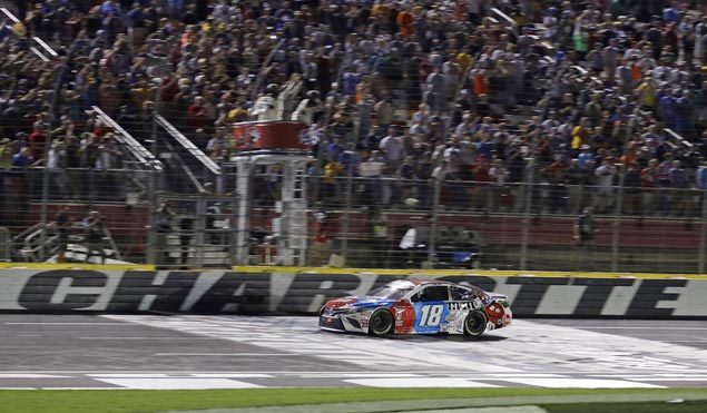 Kyle Busch blows past field in Charlotte for fourth victory of the season