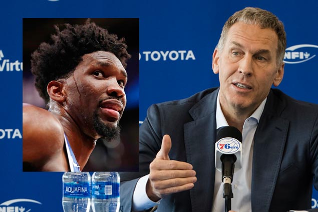 Sixers GM denies report linking him to Twitter accounts that leaked team info, criticized players