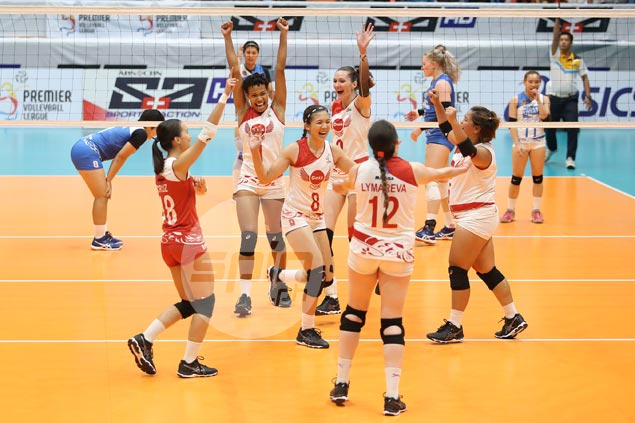Resurgent Petro Gazz beats Pocari Sweat in four sets to complete hat-trick of PVL wins