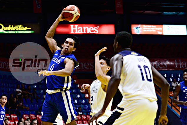 Reinvigorated after Baler camp, Ateneo deals NU a 34-point beating in Filoil Cup