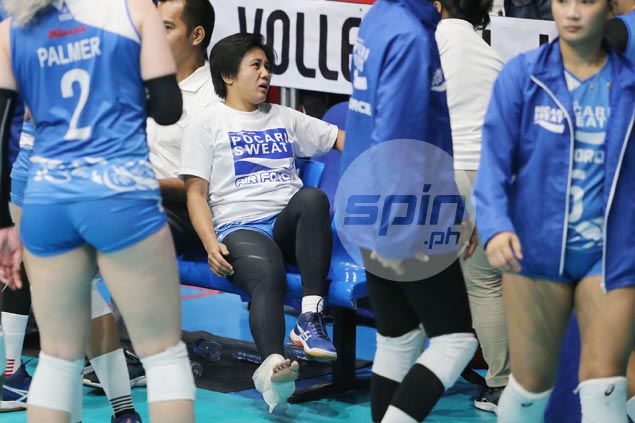 Setback for Pocari Sweat as Wendy Semana feared out for PVL conference due to injury