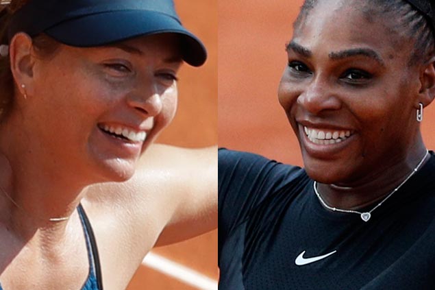 Maria Sharapova, Serena Williams arrange duel in Round of 16 at Roland Garros