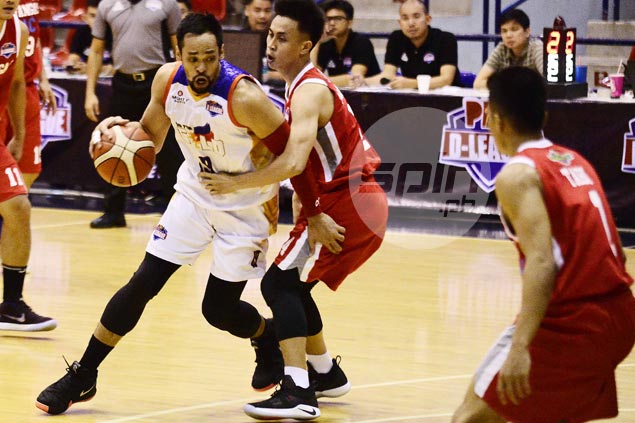 Jerwin Gaco juggles D-League, MPBL jobs after 'unkind cut' from Manila Stars