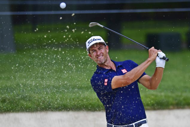 Former world No. 1 Adam Scott catches last bus to US Open through Ohio qualifier