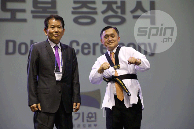President Duterte, Bong Go honored with Dan blackbelt titles during Korea visit