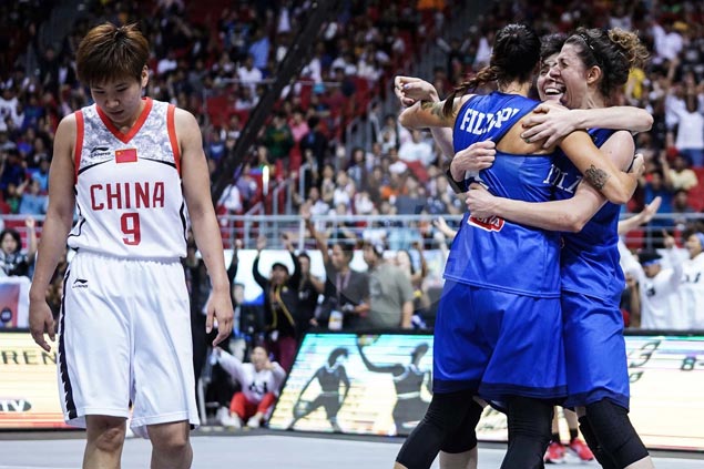 Late Marcella Filippi basket lifts Italy past China and into Fiba 3x3 women’s final against Russia