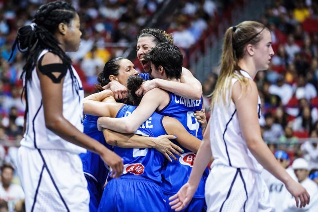 Rae Lin D’Alie nails go-ahead basket as Italy stuns USA to gain Fiba 3x3 World Cup semis