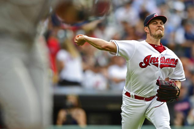 Trevor Bauer baffles Yankees' batters as Cleveland wins ALDS