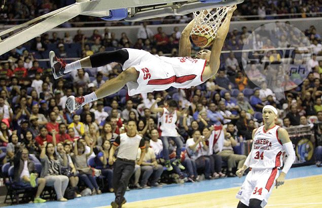 Japeth Aguilar torn between joining or skipping this year's Slam Dunk contest. Find out why