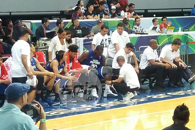 Andray Blatche quick to allay injury fears after skipping Gilas practice to rest 'sore' ankle