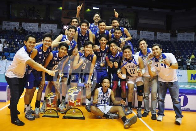 Ateneo Edges Nu In Four To Complete 13 Match Sweep Of Spikers Turf