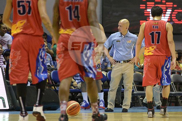 Yeng Guiao says local players the problem as he dispells talk McKines is on way out